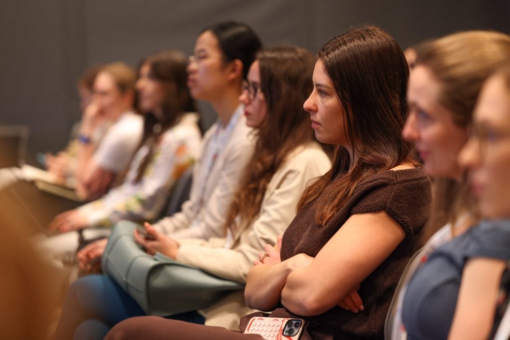 Delegates listening to a session at the 2024 Dietitians Australia conference